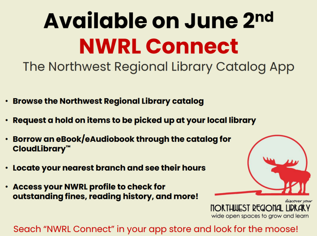 Announcement for upcoming NWRL app.